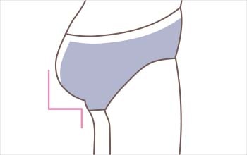 2.細くなっていない